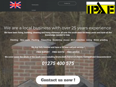 chimneybuild.co.uk snapshot