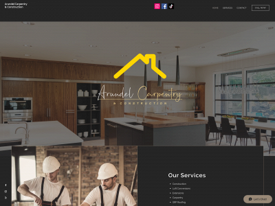 arundelcarpentry.co.uk snapshot