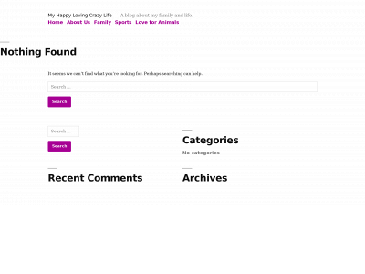 myhappylovingcrazylife.com snapshot