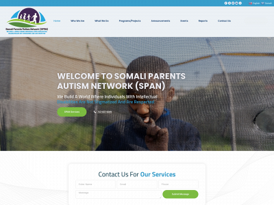 somaliautism.org snapshot