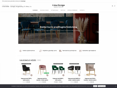 limadesign.lt snapshot