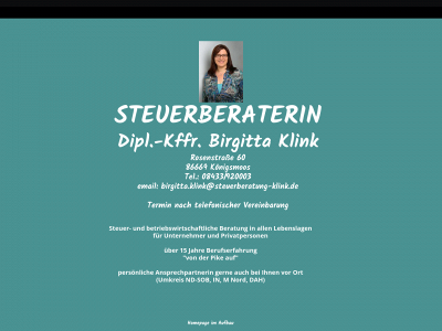 steuerberatung-klink.de snapshot