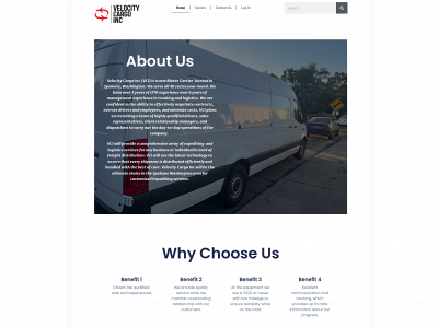 velocitycargoinc.com snapshot