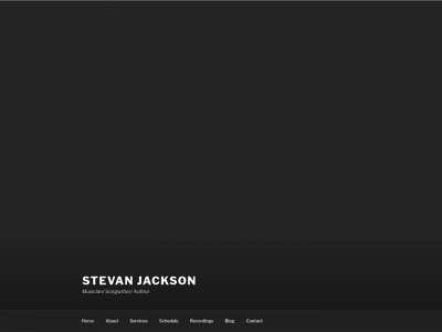 stevanjackson.com snapshot