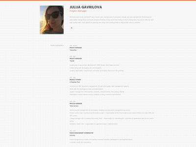 gavrilova.lt snapshot