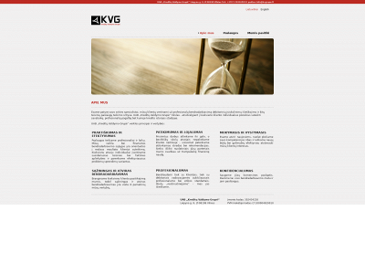 kvgrupe.lt snapshot
