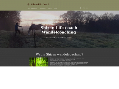 shizenlifecoach.be snapshot