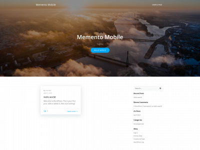 mementomobile.com snapshot