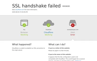 everlastequip.com snapshot