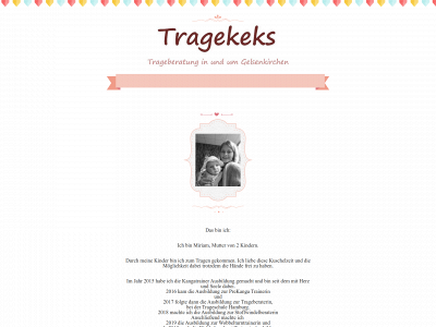 tragekeks.de snapshot