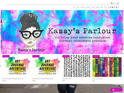 kassysparlour.com snapshot