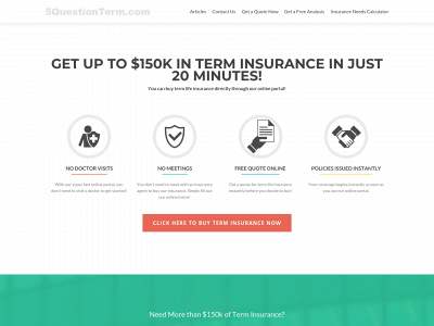 5questionterm.com snapshot