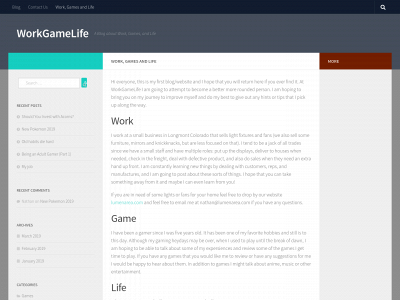 workgamelife.com snapshot