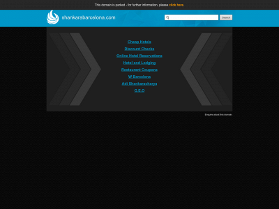 shankarabarcelona.com snapshot