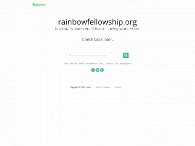 rainbowfellowship.org snapshot
