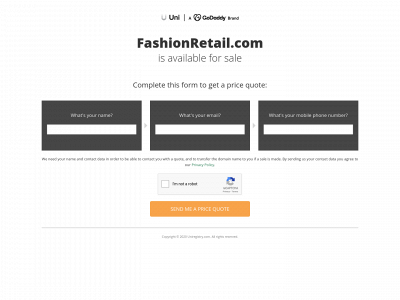 fashionretail.com snapshot