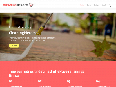 cleaningheroes.dk snapshot
