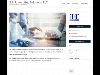 eeaccountingsolutions.com snapshot