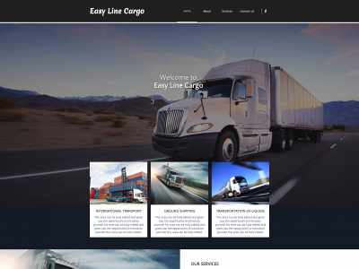 e-linecargo.com snapshot