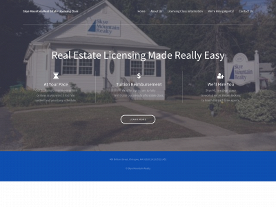 skyemtrealestateschool.com snapshot
