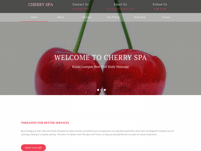 cherryklmassage.com snapshot