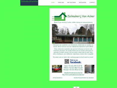 zeilmakerijvanacker.be snapshot
