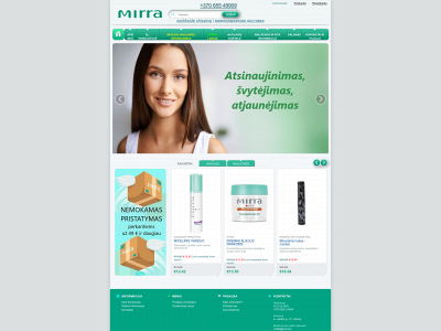 mirra.lt snapshot