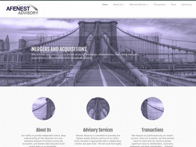 afenestadvisory.com snapshot