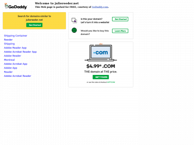 juliereeder.net snapshot