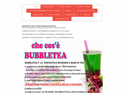 bubbleteaitalia.com snapshot