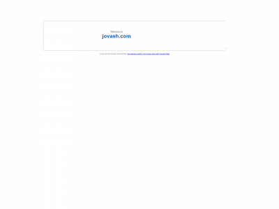 jovash.com snapshot