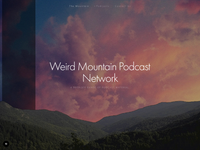 weirdmountainpodcast.com snapshot