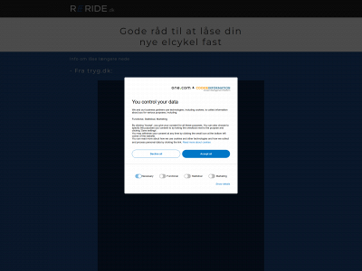 reride.dk snapshot