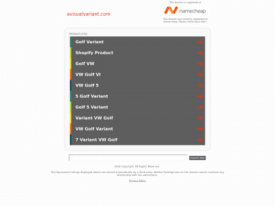 avisualvariant.com snapshot