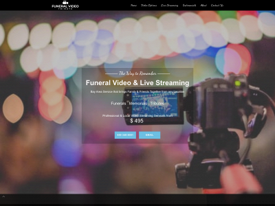 funeralvideotribute.com snapshot