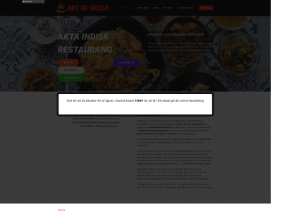 artofspices.se snapshot