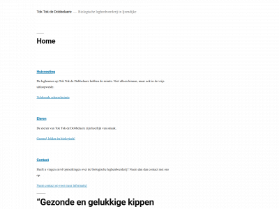 toktokdedobbelaere.nl snapshot