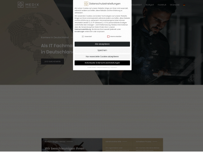 medix-hamburg.com snapshot