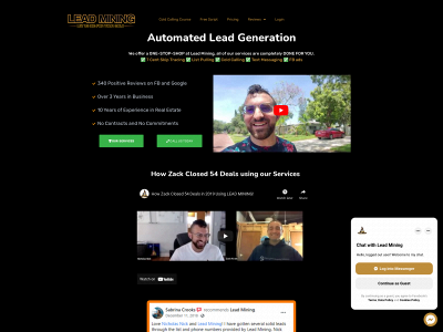 leadminingpros.com snapshot