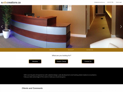 esitecreations.ca snapshot