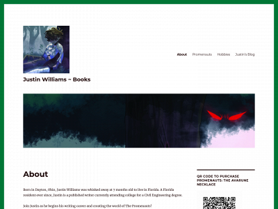 justinwilliamsbooks.com snapshot
