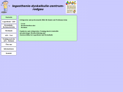 legasthenie-dyskalkulie-zentrum-rodgau.de snapshot