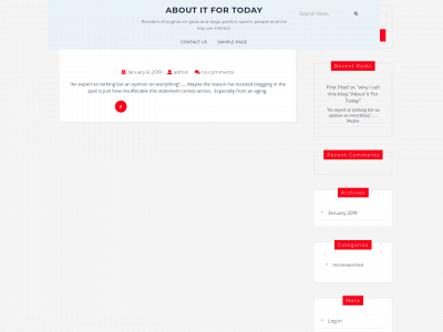 aboutitfortoday.com snapshot