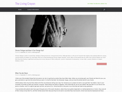 thelivingcrayon.com snapshot