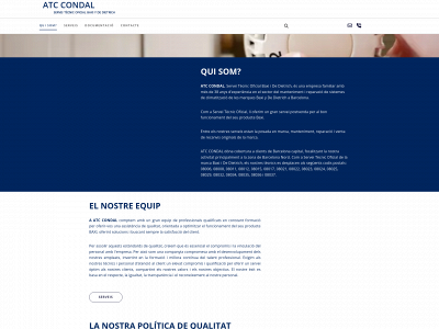 www.atccondal.cat snapshot