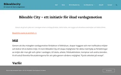 bikeablecity.se snapshot