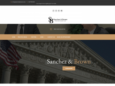 sanchezbrown.com snapshot
