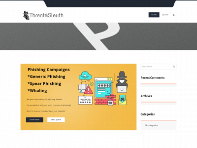 threatsleuth.com snapshot