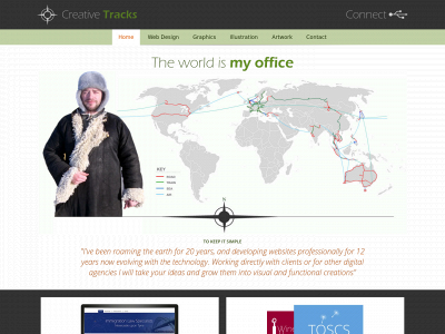 creativetracks.co.uk snapshot