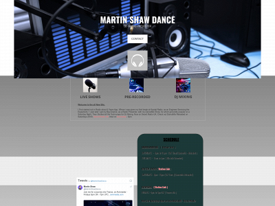 martinshawdance.co.uk snapshot